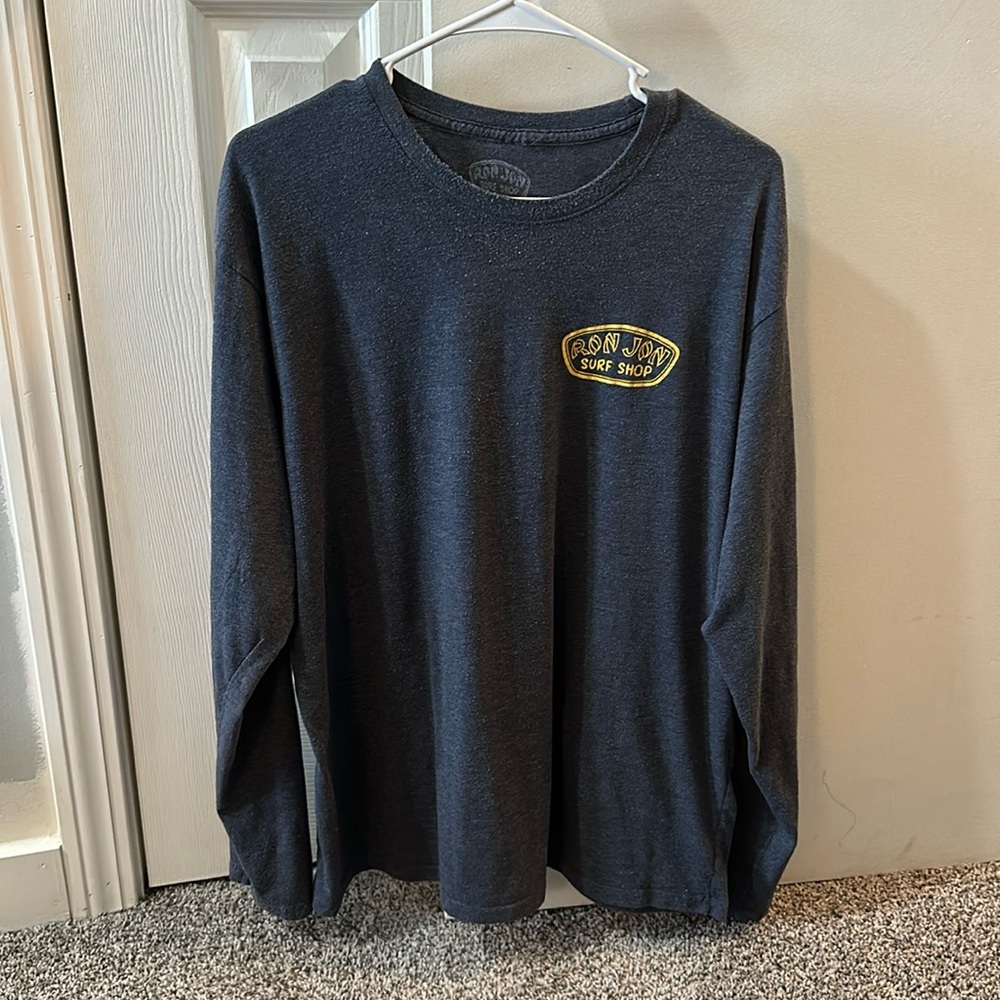 Mens Ron Jon surf short long sleeve shirt